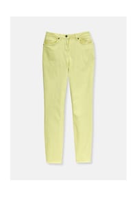 MADELEINE - Jeans mit feinem Fransensaum - apfelgrün