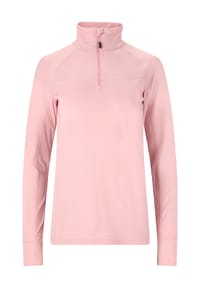 WHISTLER - Funktions-Langarmshirt Blume mit Reißverschluss und Stehkragen - 1001 Black