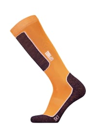 UphillSport® - Ski-Socken HALLA mit atmungsaktiver Funktion - Black with pink