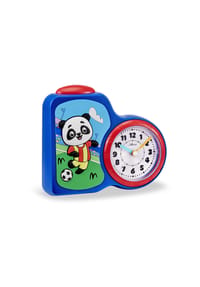 Atlanta by PARAGON - Kinderwecker Fußball ohne Ticken für Jungen Blau - 2145/5 - Blau