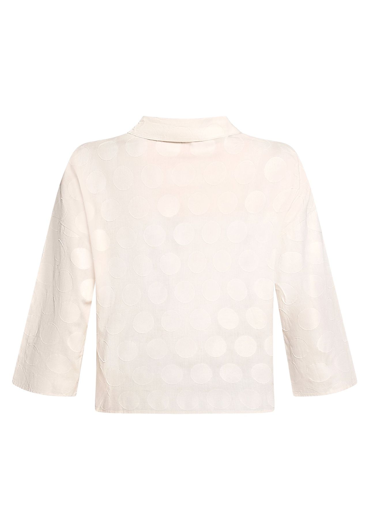 Cartoon Hemdbluse, Baumwolle, FüR Damen, Beige, 44