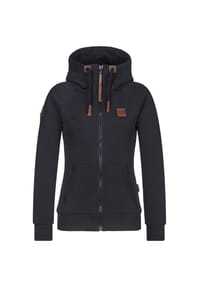 naketano - Sweatjacke, Kapuze, für Damen - BLACK