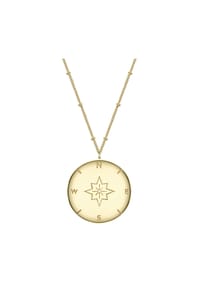 GLANZSTÜCKE MÜNCHEN - Damen Kette aus 925/- Sterling Silber in Gelbgold - gelbgold