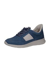 Caprice - Leder Sneaker - Weiß/Blau