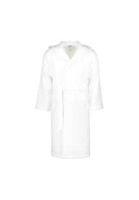 MÖVE - Bademäntel unisex Kapuze Piquée snow - 001 - weiß