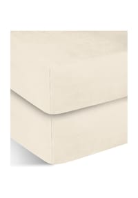 Aspero® - 2 Flanell-Spannbettlaken PERPIGNAN - Anthrazit