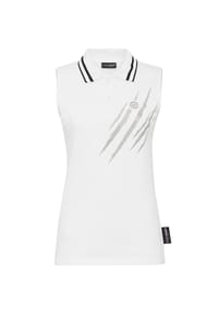 PLEIN SPORT - Poloshirt SCRATCH - white