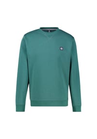 LERROS - Sweatshirt aus Baumwollmix, O-Neck - MINT WATER