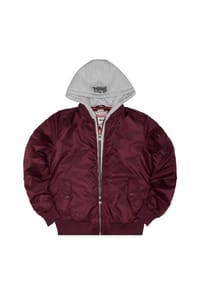 LONSDALE™ - Herren Jacke mit Kapuze schmale Passform CLIFTON ALL SEASONS - Black