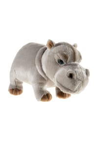 heunec® - Kuscheltier Nilpferd, 27 cm - grau