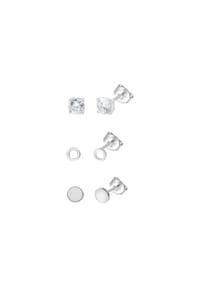 VANDENBERG - Damen Ohrstecker-Set, 925er Silber - SILBER