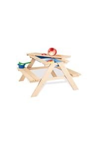 Pinolino® - Kindersitzgarnitur 'Matsch-Nicki für 4', natur - natur