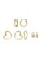 VANDENBERG Damen Schmuck-Set, Creolen mit Anhängern, 925er Silber Bild 2