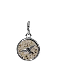 DUR® - Anhänger , Freiheit - Strandsand , Silber 925/000 - silber