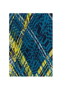 Arte Espina - Wohnzimmer Teppich – Kurzflorteppich Diamond 8050 - multi - blau