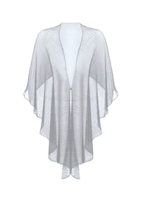 Vera Mont - Cape im Glitzer-Look - Blue/Black