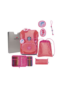 DerDieDas® ErgoFlex Tiny - ErgoFlex Tiny Schulranzen-Set 8-teilig - Coral Reef