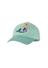 maximo® - KIDS GIRL-Cap Meerjungfrau Metallverschluß - helltürkis