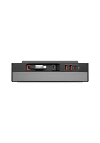 COFI - Baseus T-Space Series USB-HUB kompatibel mit Tesla Model - Schwarz Onesize