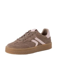 Tamaris - Veloursleder Sneaker - Bordeaux