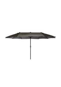 VCM. - Sonnenschirm | Maße ca. 4,50x2,65x2,40 m | Doppelsonnenschirm XXL | Schirm mit Kurbel | Polyester 180g/m² - Anthrazit
