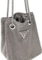 GUESS Umhängetasche, Kunstleder, Strass, für Damen Bild 3