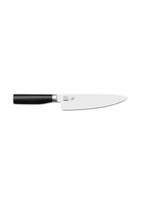 KAI - Tim Mälzer Kamagata Kochmesser, Edelstahl, Kunststoff, Schwarz, 20 cm - silber