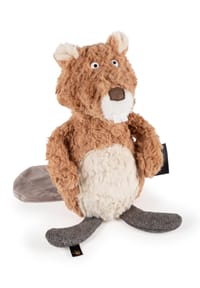 sigikid® - Kuscheltier Co-Constructor, BeastsTown ,  für Erwachsene und Kinder - braun