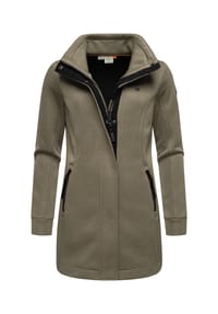 ragwear™ - Sweatjacke Letrice Bonded - Dark Grey