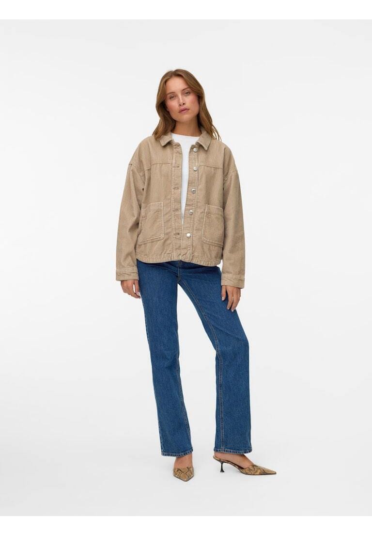 Vero Moda® ÜBergangsjacke Jamie, Baumwolle, FüR Damen, Beige, M
