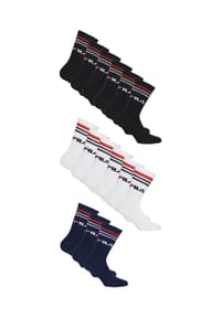 FILA - Socken 15er-Pack im sportlichen Design - Black-Grey-Navy