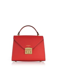 LePARMENTIER PARIS PEGGY - Peggy Top Handle Satchel Bag - black