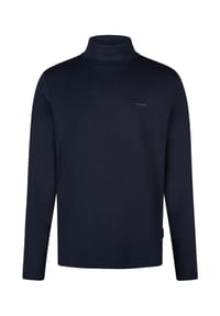 HECHTER PARIS - Strickpullover Classic mit stilvollem Rollkragen - black