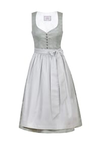 MarJo - Dirndl, Herz-Ausschnitt, 3/4-lang, für Damen - 285 MEERGRÜN / SI