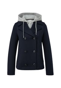 S.Oliver Red Label - Caban-Jacke, Knopfleiste, für Damen - 5959  BLUE