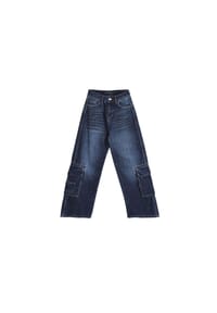 Solang - Hose mit weitem Bein - Dunkelblau