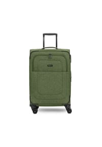 REDOLZ Essentials 12 - Essentials 12 MEDIUM 4-Rollen Trolley 67 cm mit Dehnfalte - black2