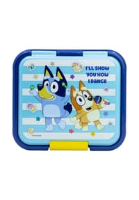 COFI - Bluey Kinder Brotdose – Lunchbox Pausenbox Schulbrotbox - Blau 6,2x16x18cm
