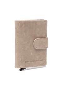 The Chesterfield Brand Prague - Prague Kreditkartenetui RFID Schutz Leder 7 cm - braun
