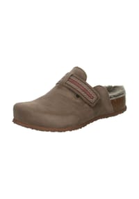 Think! - Veloursleder Pantoletten - Braun