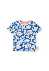 sigikid® - T-Shirt Sea You ,  für Kinder - Blau/Weiß