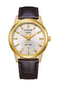 CITIZEN® - Herrenuhr "AW0102-13AE" - GOLD/BRAUN