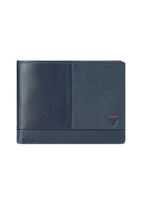 RONCATO Trial DLX - Trial DLX Geldbörse Leder 9.5 cm - navy