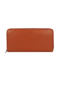 mano Donna Giulia - Donna Giulia Geldbörse Leder 20 cm - cognac