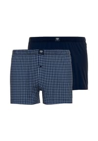 ceceba® - Daytona Boxershorts, 2er-Pack, Single-Jersey, für Herren - 625 BLUE MEDIUM