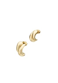 EMPORIO ARMANI ICONIC TREND - Emporio Armani Damen-Creolen aus goldfarbenem Messing, EGS3339710 - Gold