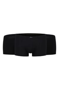 TOM TAILOR - Boxershorts, 3er-Pack, Multicolor, Suspensorium, für Herren - BLACK