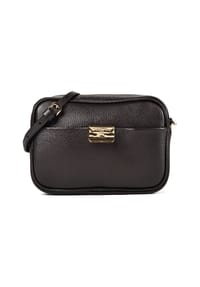 PATRIZIA PEPE - Umhängetasche Leder 19 cm - craft brown