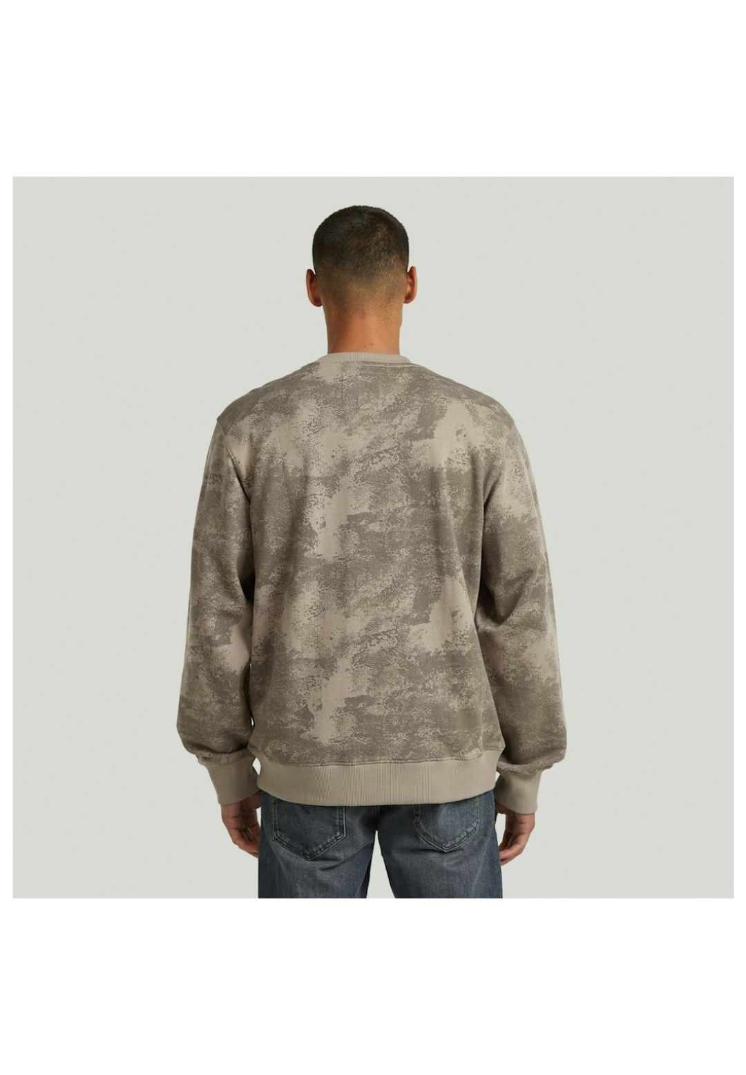 G-STAR Raw Sweatshirt, Rundhals, FüR Herren, Grau|Braun, S