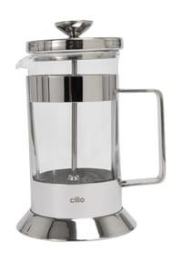 cilio Kaffeebereiter, 3 Tassen - Laura - SILBER